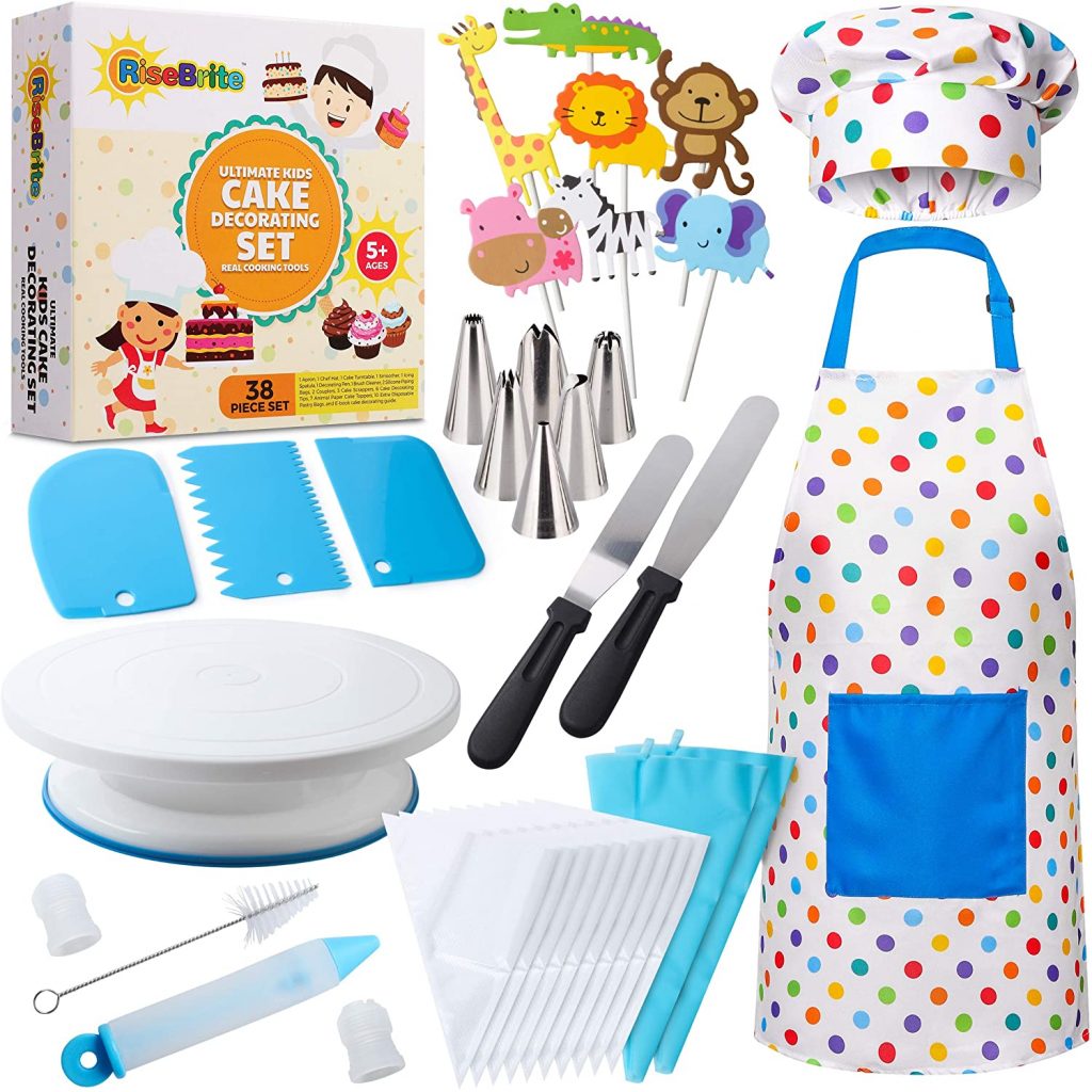 RiseBrite Ultimate Kids Cake Decorating Set