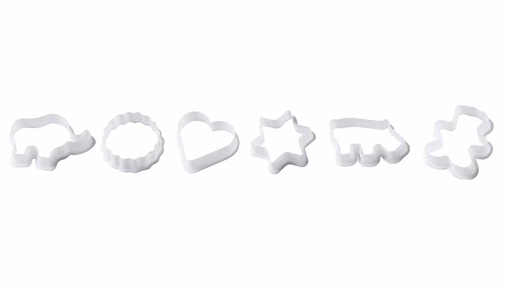 Kid Themed Plastic Cookie Cutters