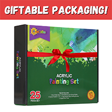 RiseBrite Acrylic Paint Set Comes With Gift Packaging
