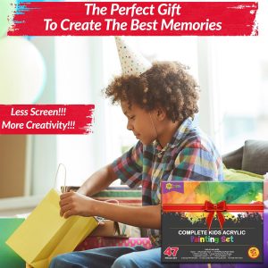 RiseBrite Kids Art Set Is A Great Gift To Kids To Create Memories