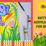 Easy Acrylic Butterfly Painting For Beginners And Kids
