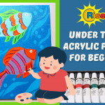 Simple, Cute, and Whimsical Underwater Fish Painting for Kids and Beginners