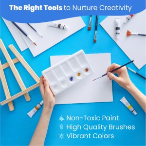 RiseBrite Acrylic Paint Set - The Right Tools To Nurture Your Creativity