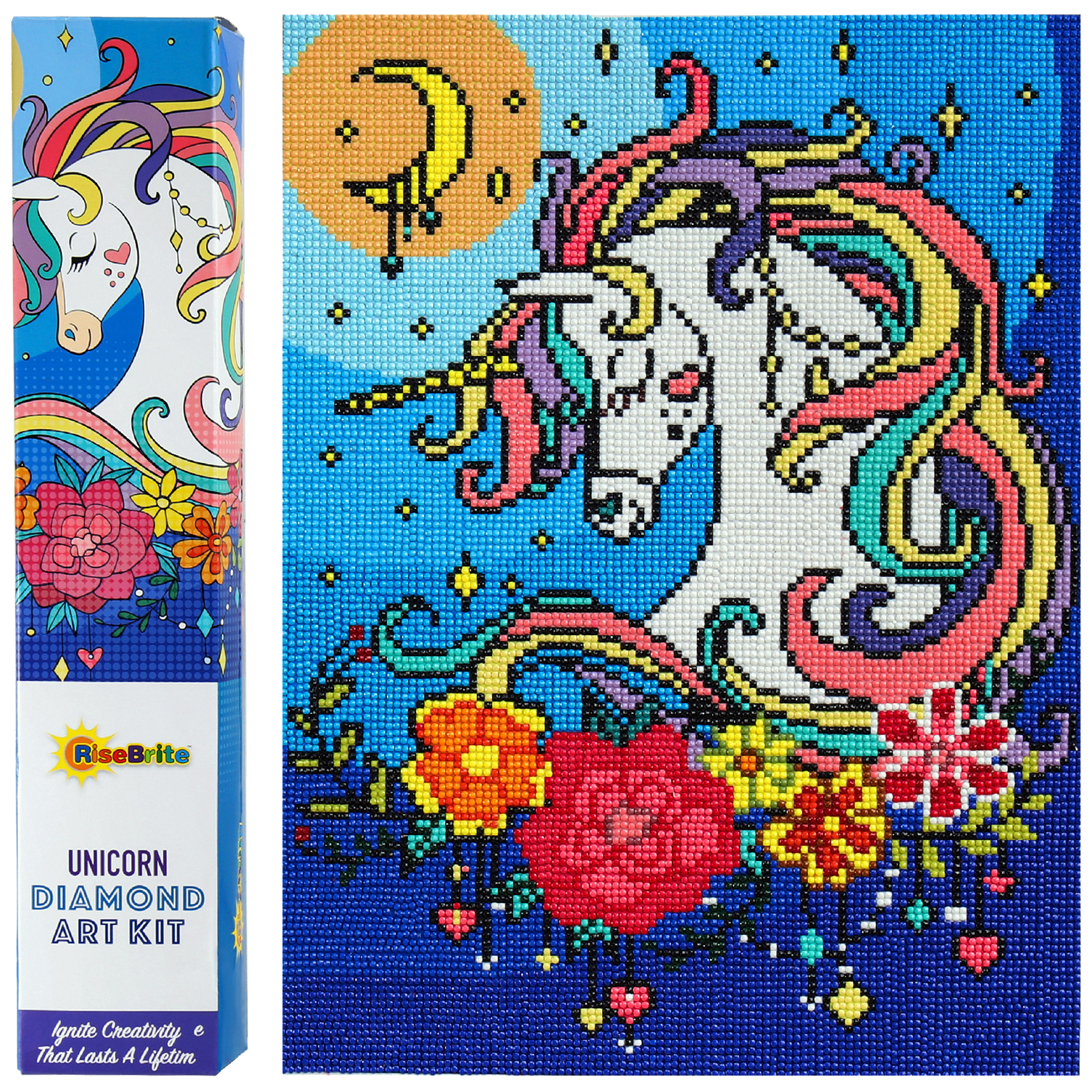 Unicorn Spirits Diamond Painting Kit (Full Drill) – Paint With