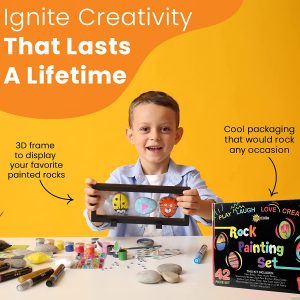 RISEBRITE Watercolor Paint Set Kids – 42 Pcs Watercolor Set Includes  Watercolor Paints, Brushes, Water Color Pad, and More Art Supplies